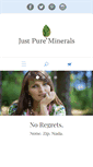 Mobile Screenshot of justpureminerals.com